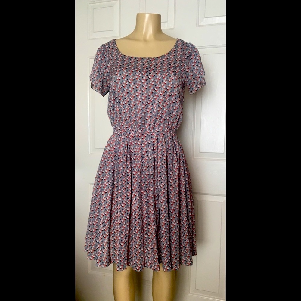 🌵 Antonio Milani Tulip Sleeve Midi Dress